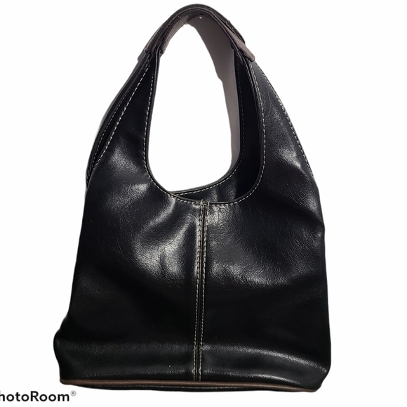 Nine West Y2K Black Vegan Leather Mini Bag - Picture 1 of 12